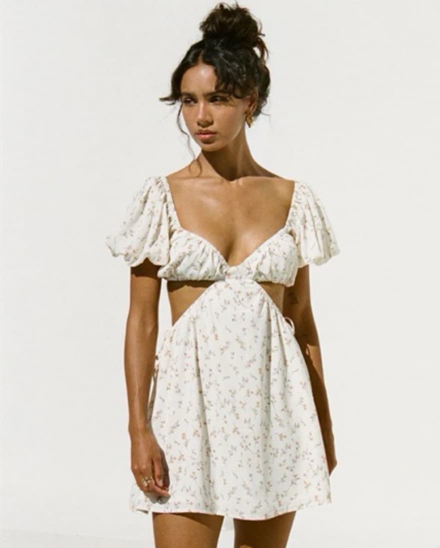 Sabo Skirt Cut Out Dress - Image 1