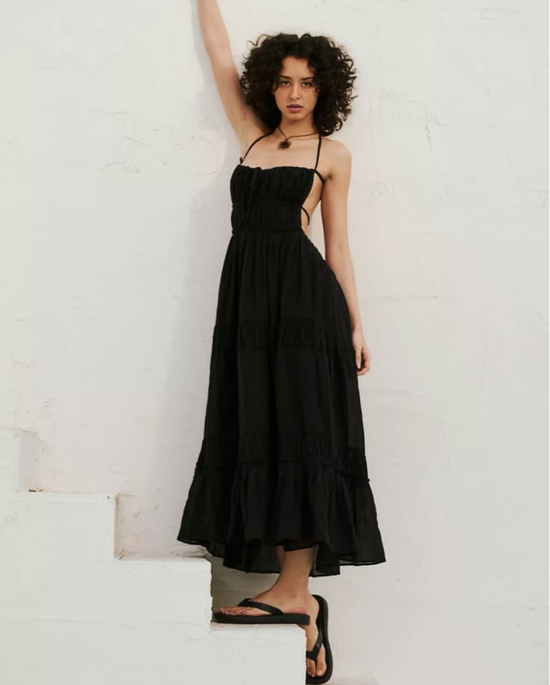 Free People Taking Sides Maxi Dress - Image 1