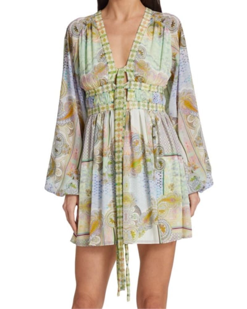 Alexis printed LS Dress - Image 1