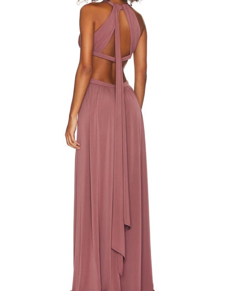 Taupe Gown Katie May - Image 2