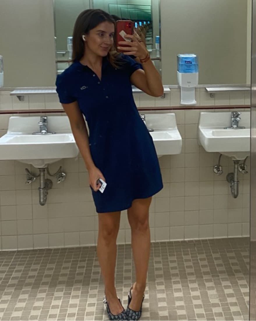 Lacoste Mini Polo Dress - Image 3