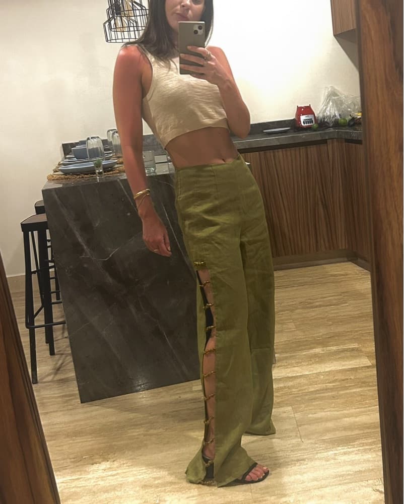 VRG Girl Linen Pants - Image 4