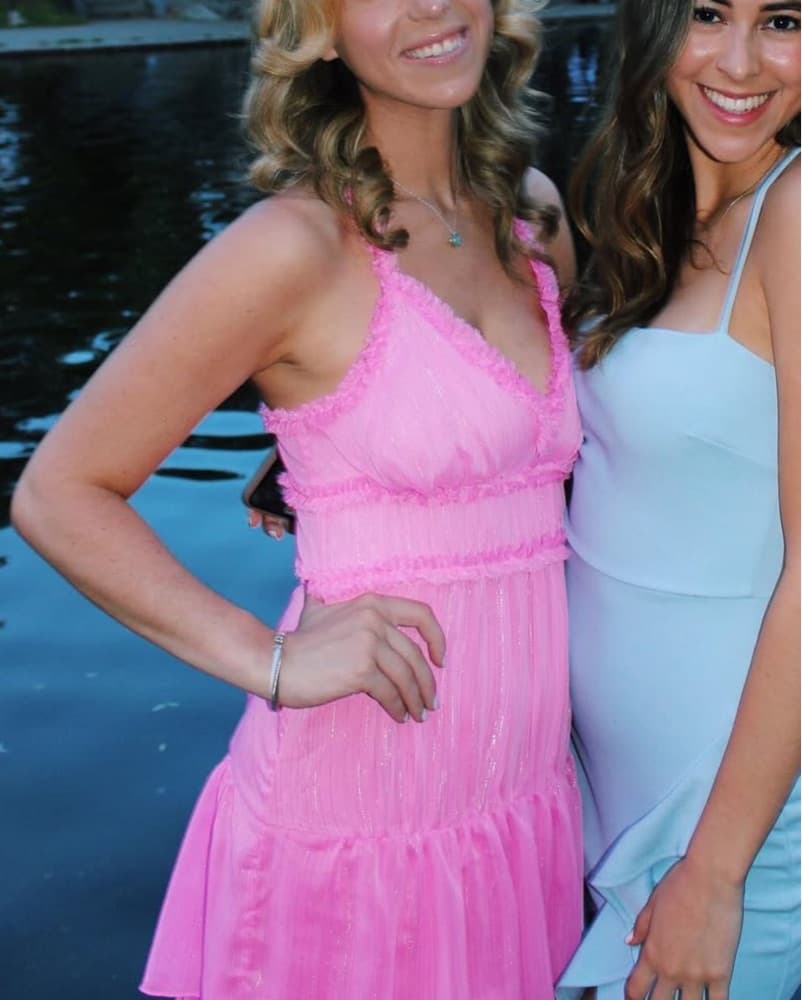 LIKELY Hot Pink Athena Maxi Dress  - Image 3