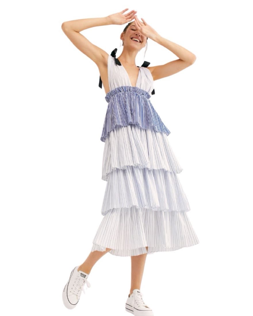 Free People Tiered Maxi Dress   - Image 1