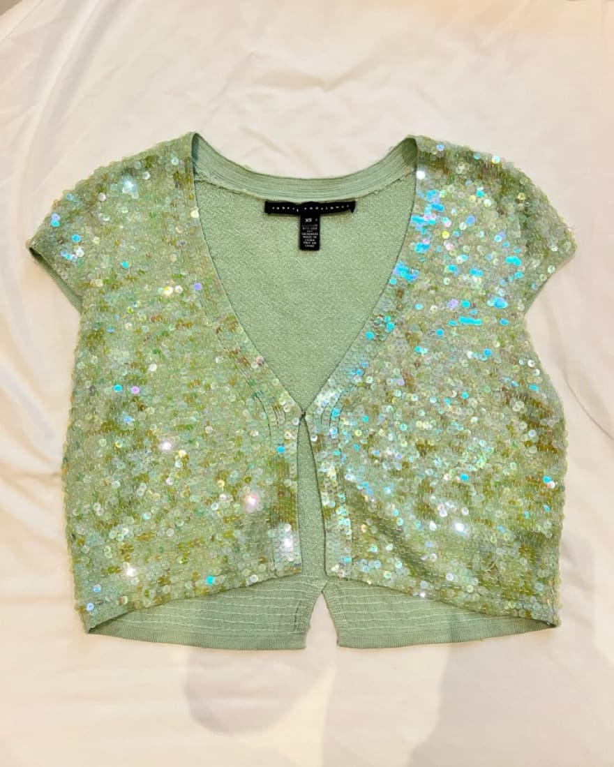 Vintage Robert Rodriguez Sequin Top - Image 3