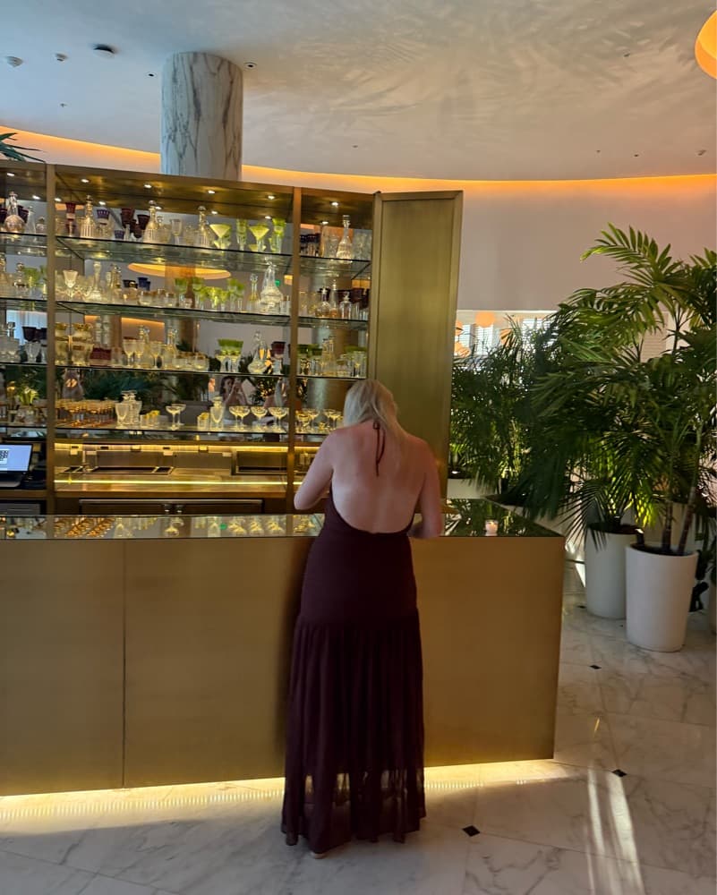 Revolve Brown Maxi Dress - Image 2