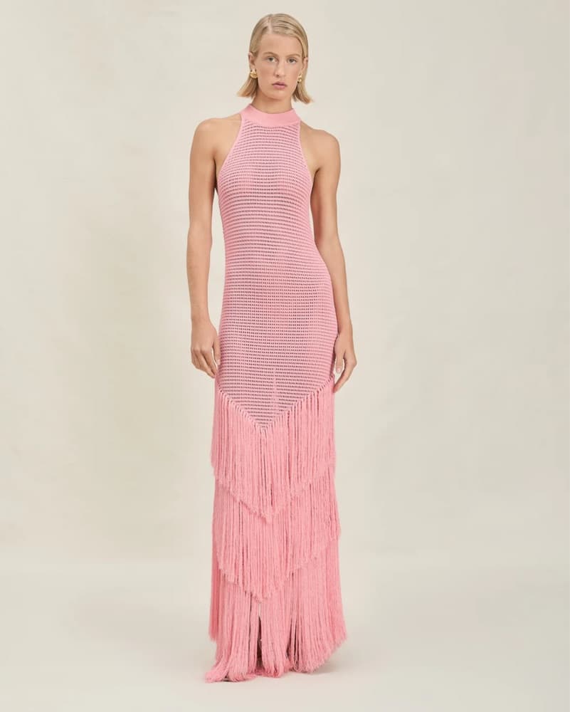 Devon Windsor True Dress In Peach - Image 1