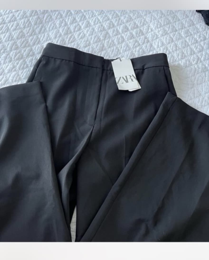 Zara Black Trousers - Image 1