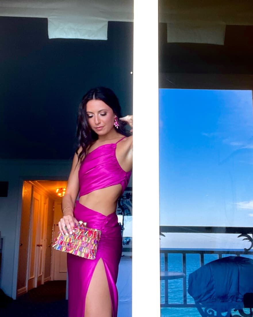 Lovers & Friends Pink Cut Out Gown - Image 2