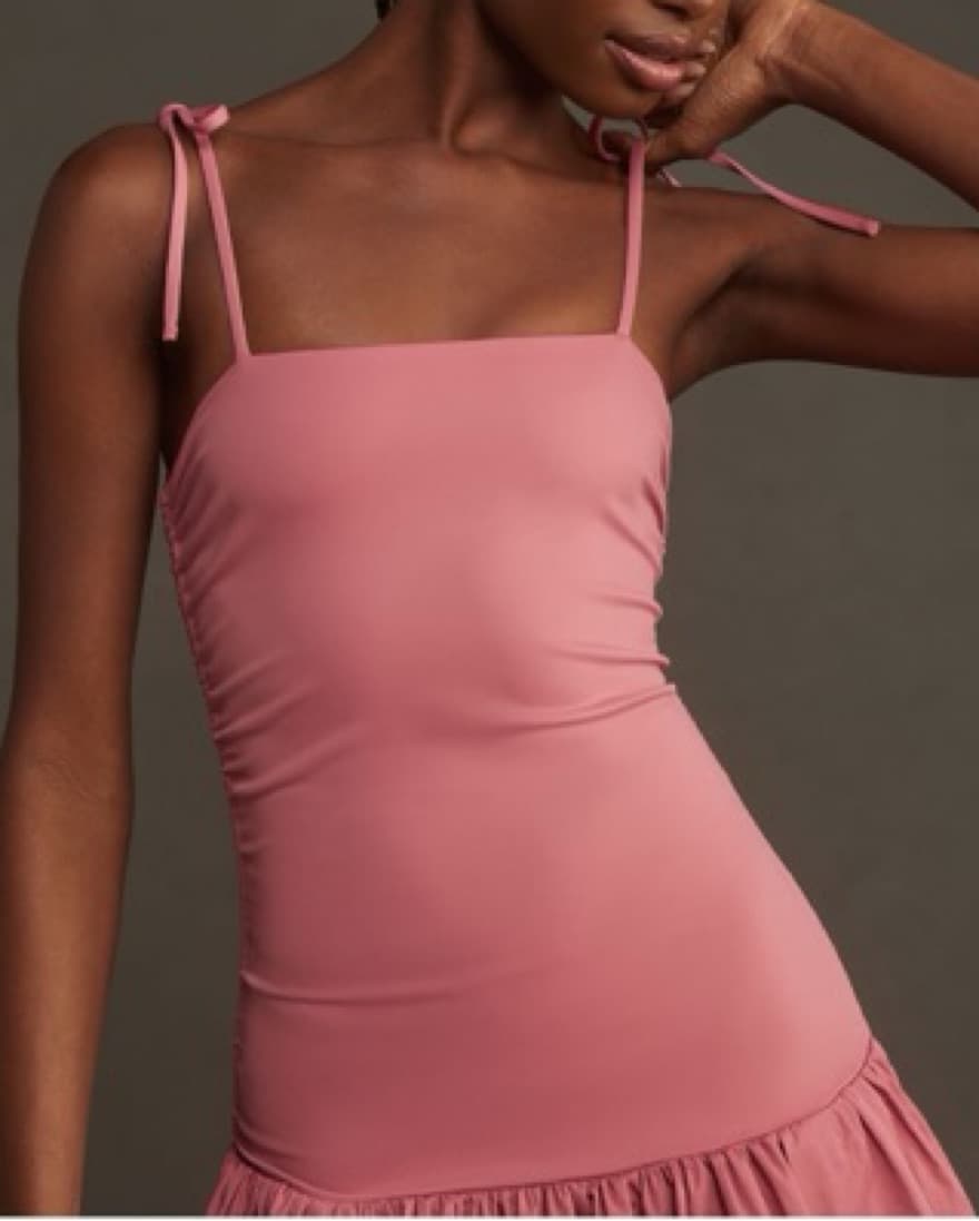 Mare Mare Bubble Hem Drop Waist Midi - Image 2