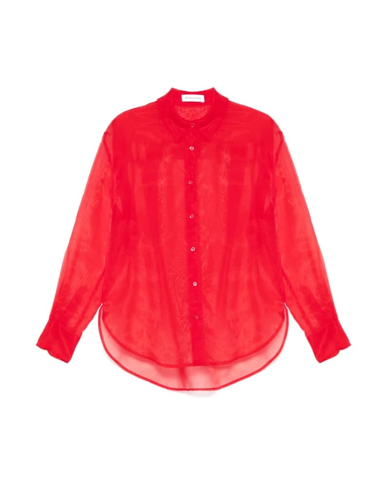 Frankie Shop Sheer Midi Skirt And shirt  - Image 3