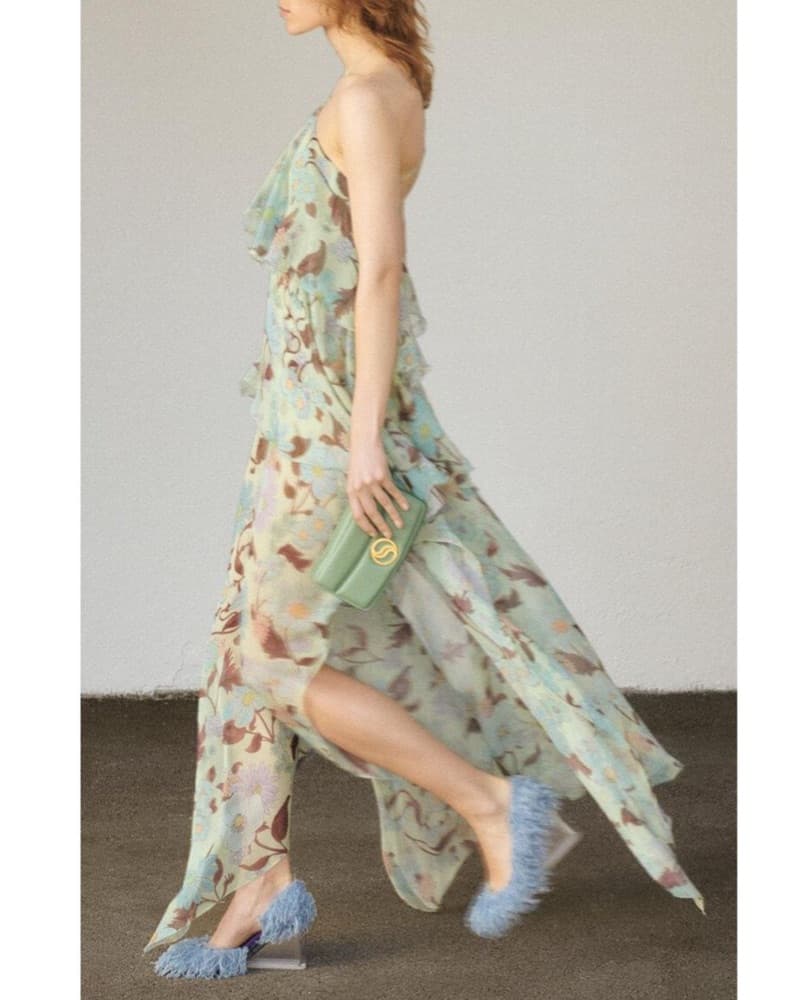 Stella McCartney Chiffon Floral Maxi - Image 4