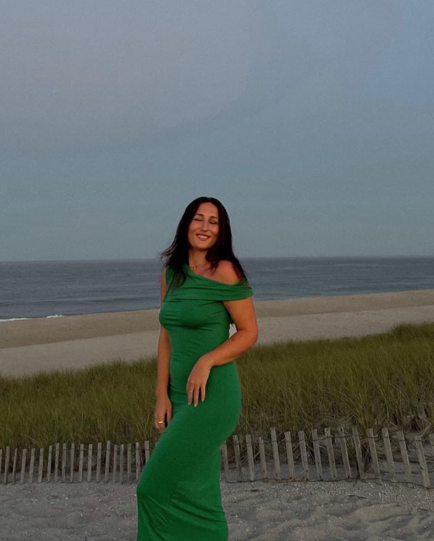 Green Reformation Dress - Image 3