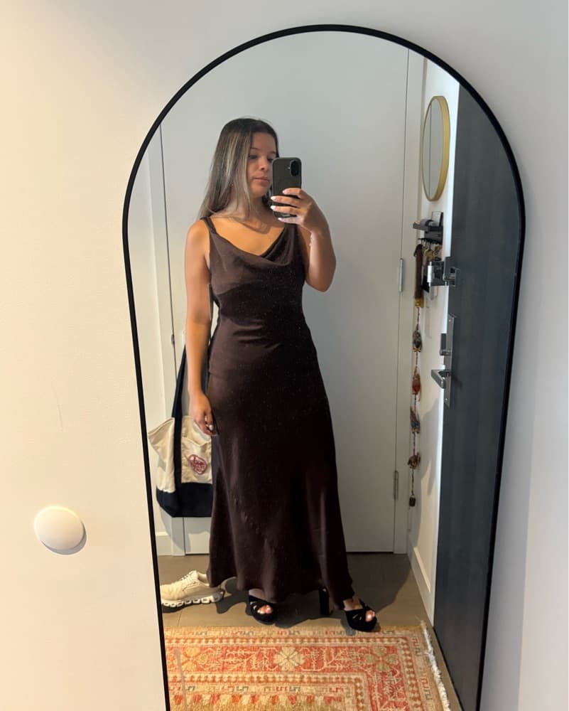 Backless Satin Dress - Image 2