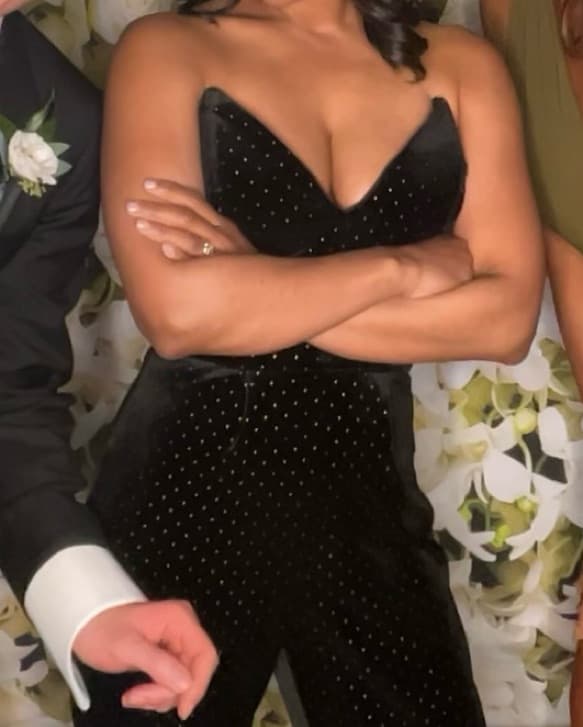 Amanda Uprichard Black Jumpsuit - Image 2