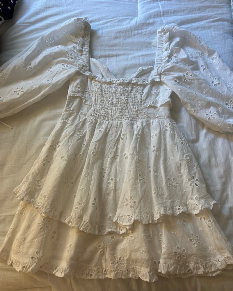For Love And Lemons White Minidress - Image 3