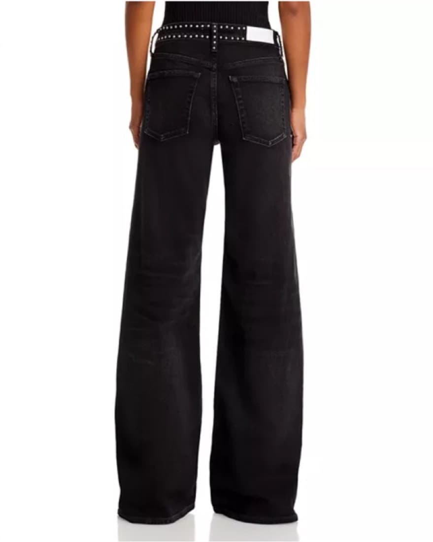 RE/DONE Studded Mid-Rise Denim 25/26 - Image 2