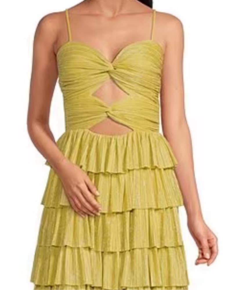 Gianni Bini Yellow Gown - Image 1