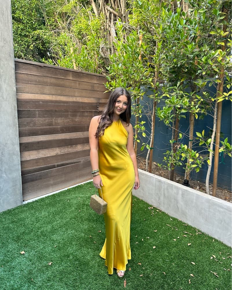 Gold Reformation Jeany Dress - Image 1