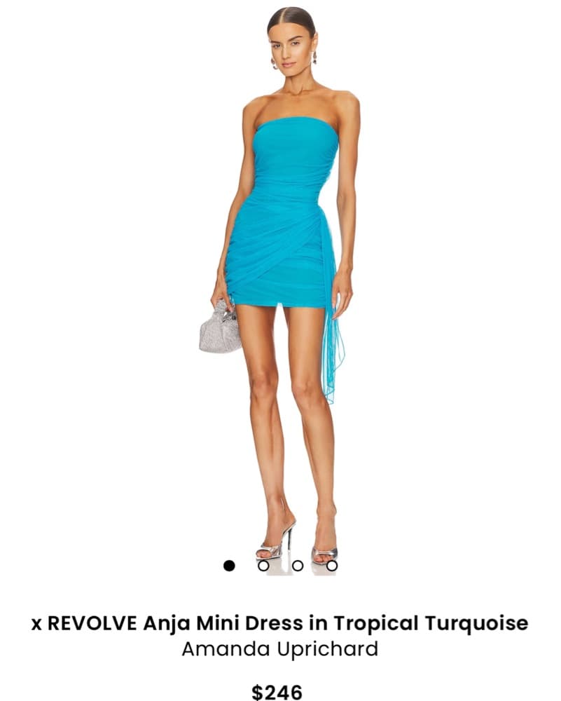 Amanda Uprichard Anja Mini Dress  - Image 1