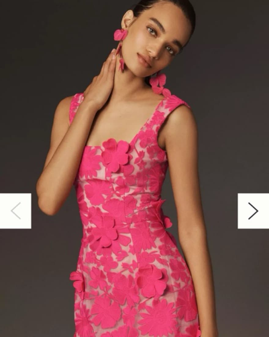 Helsi Belen 3D Floral Mini Dress - Image 2