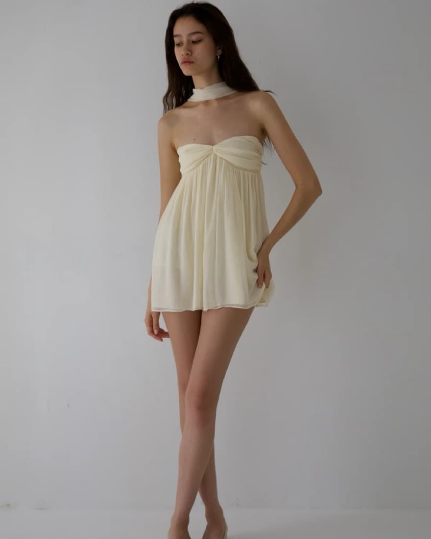 Buci Powder Puff Dress  - Image 3