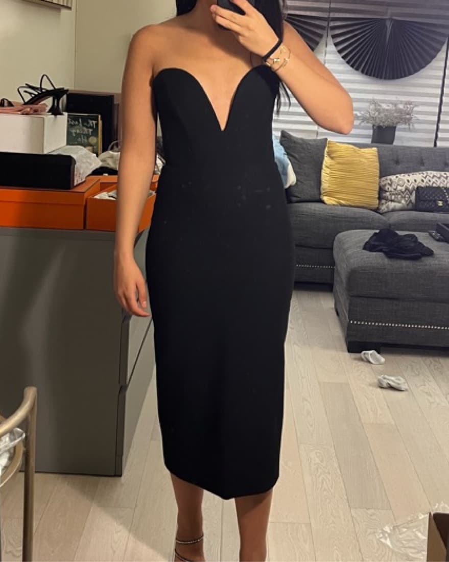Veronice Beard Sweetheart Midi Dress - Image 2