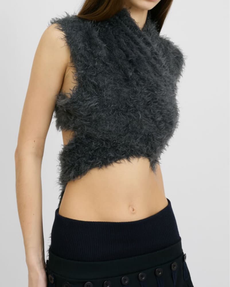 Vintage Cop Copine Wrap Top - Image 1