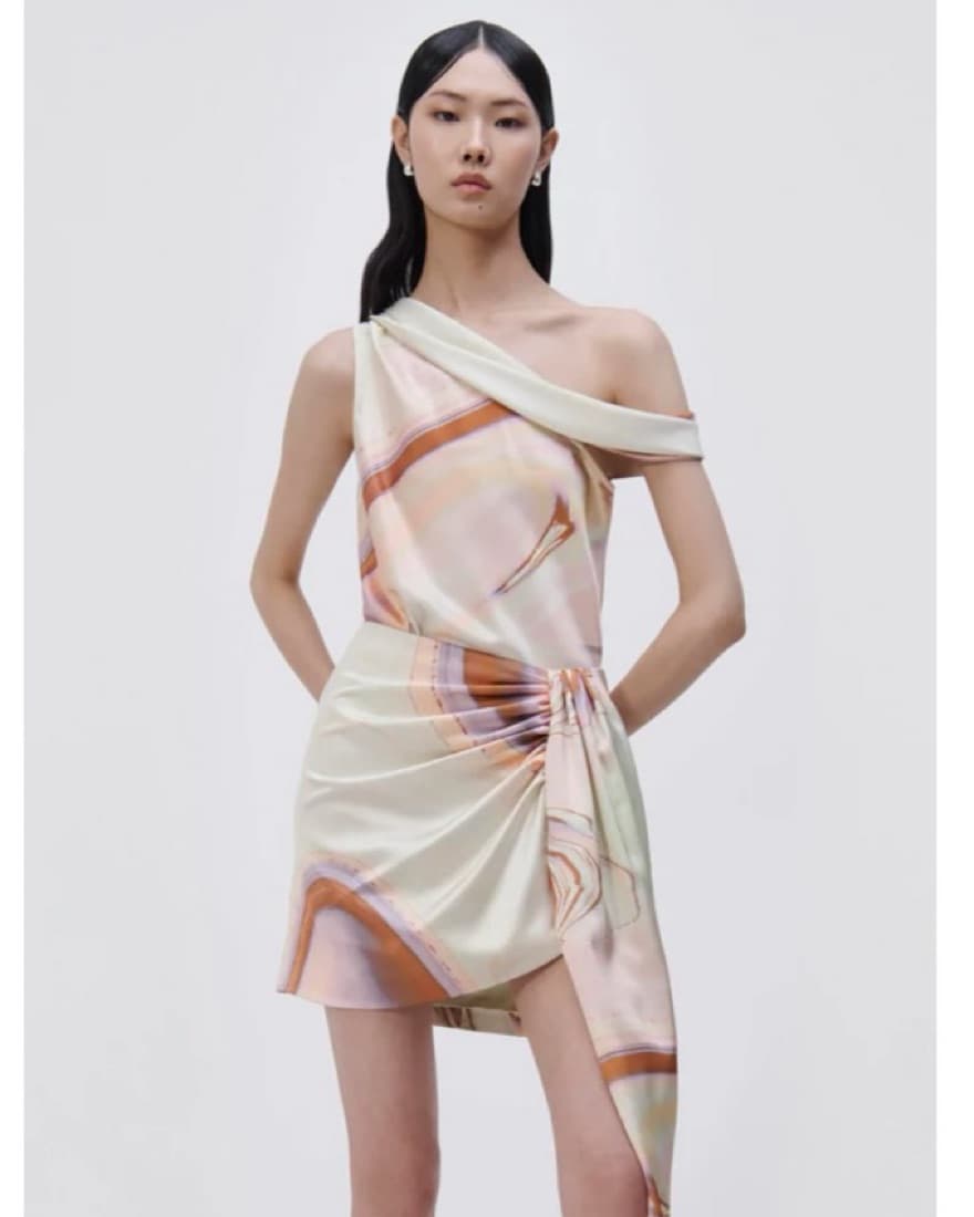 Simkhai Lexy One-Shoulder Top - Image 3