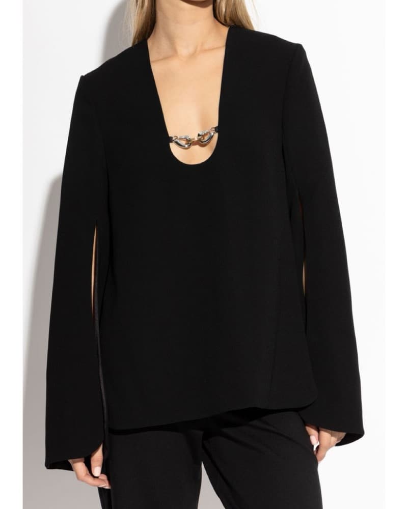 tory burch jessa crepe top - Image 2