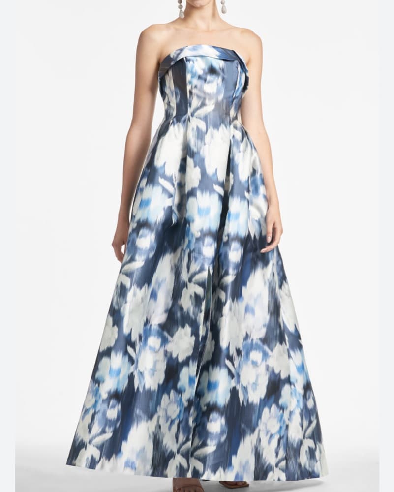 Sachin & Babi Brielle Floral Gown - Image 4