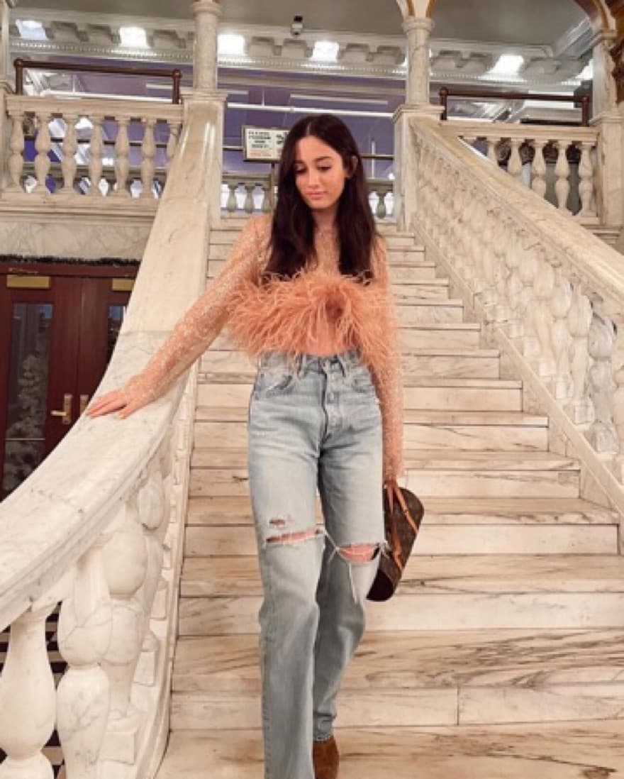 Peach Dana Foley Top  - Image 3