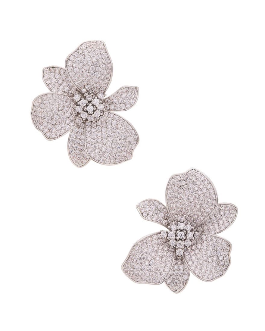SHASHI Eden Earring In Silver - Image 1