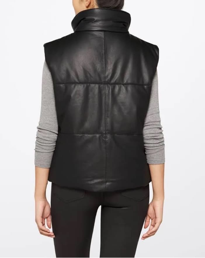AllSaints Women's Bradbury Leather Puffe - Image 4