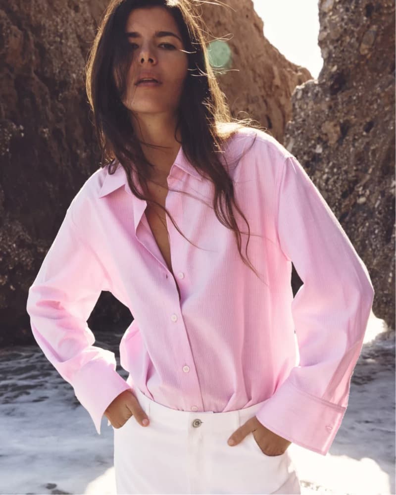 Pink Stripe Button Down - Image 2