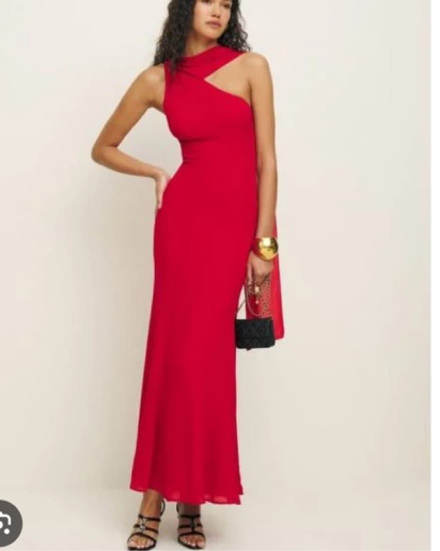 Reformation One Shoulder Dress - Image 1