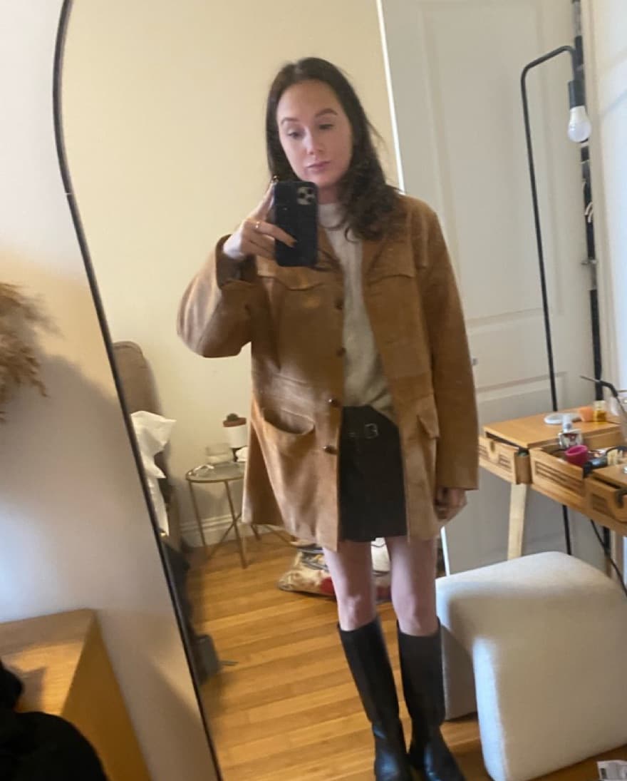 Vintage Suede Jacket - Image 3