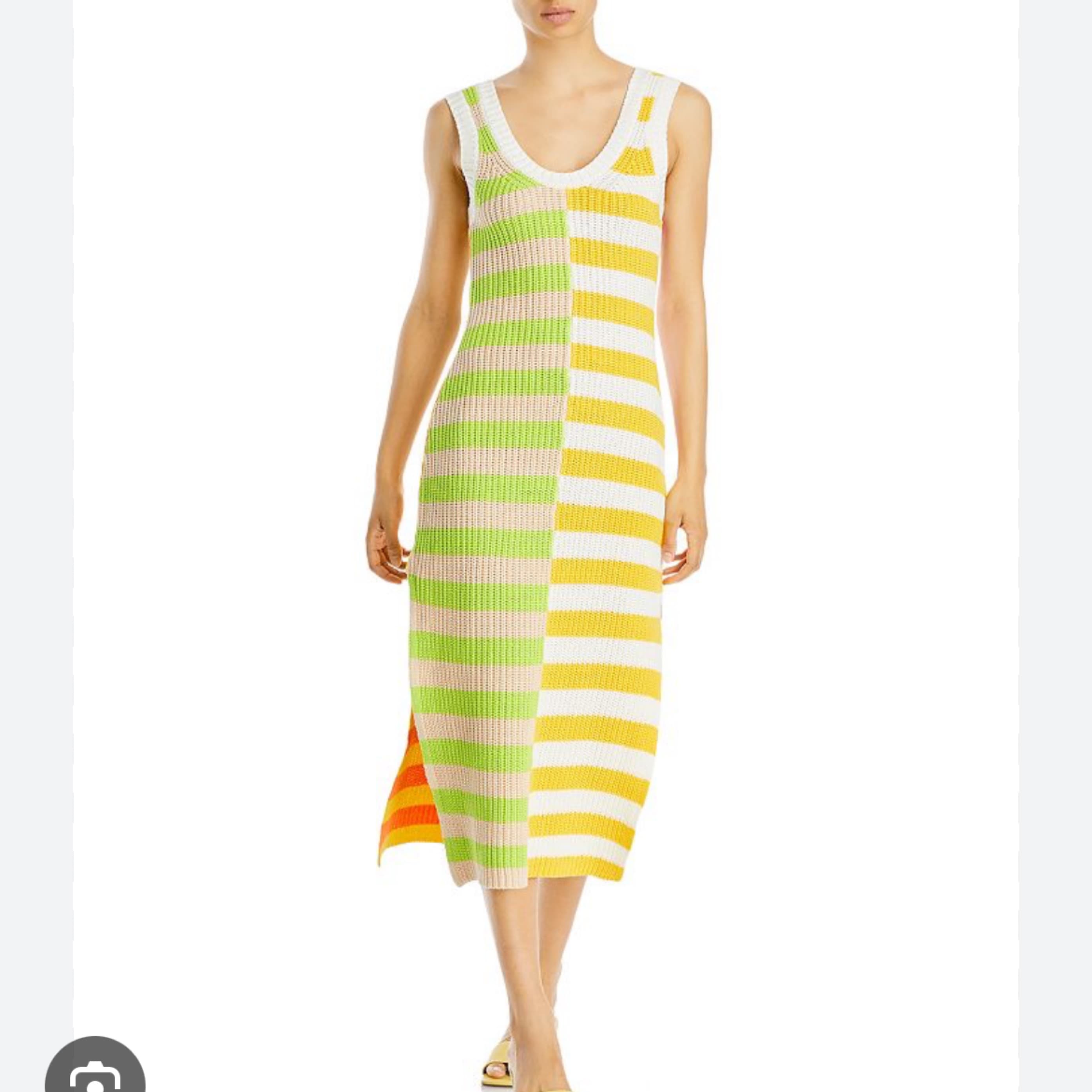 Staud Seashore Striped Rib Knit Vi - Image 5