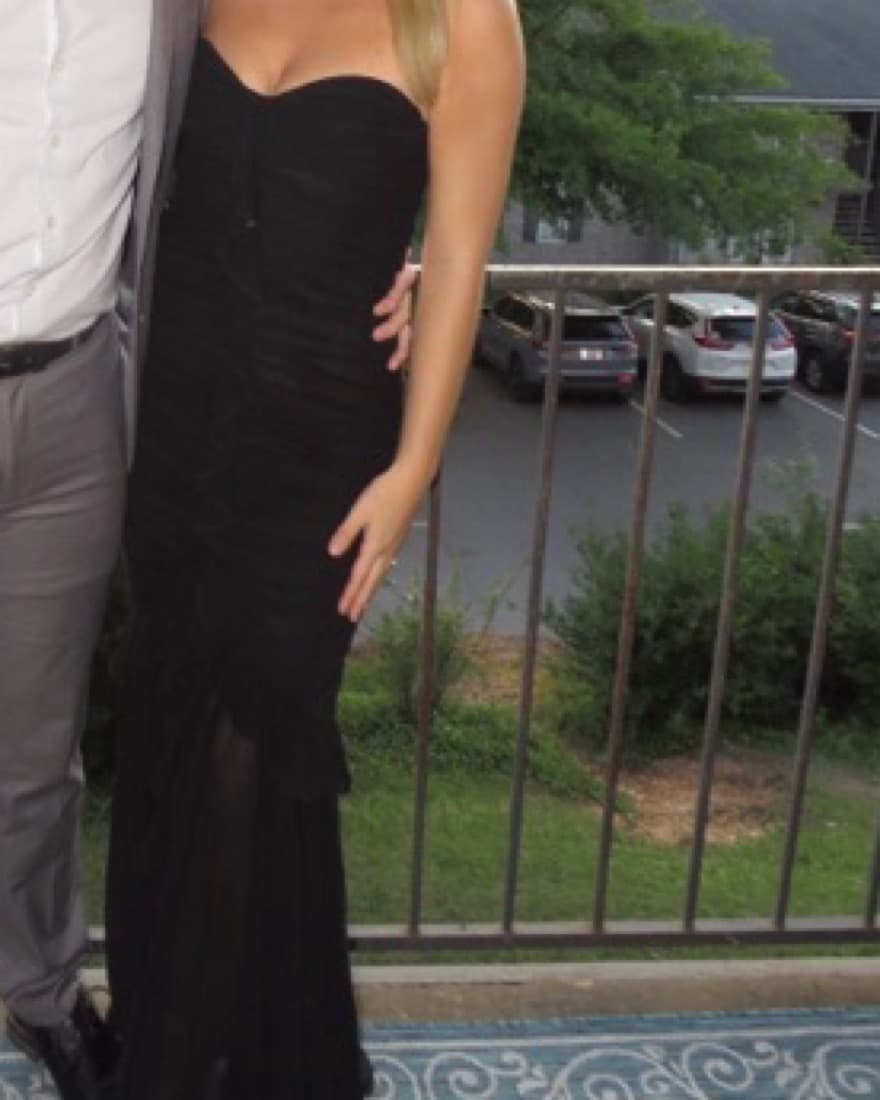 Majorelle Revolve Black Gown - Image 4