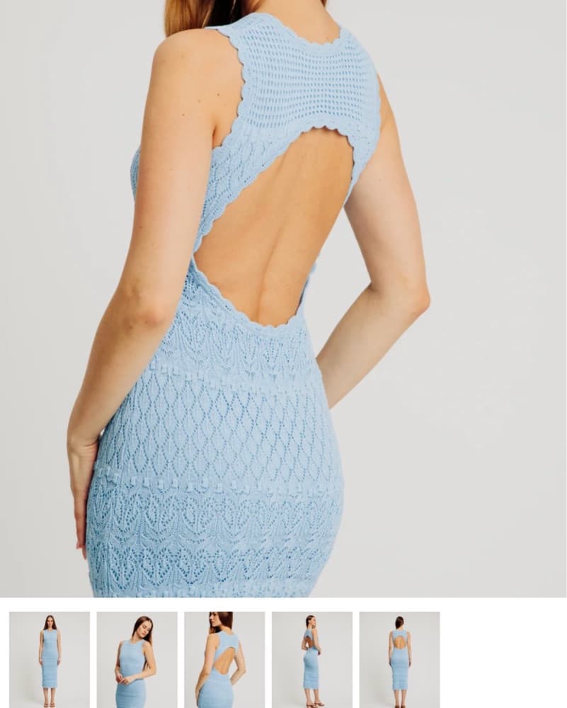 Torn By Ronny Kobo Knitted Dress  - Image 2
