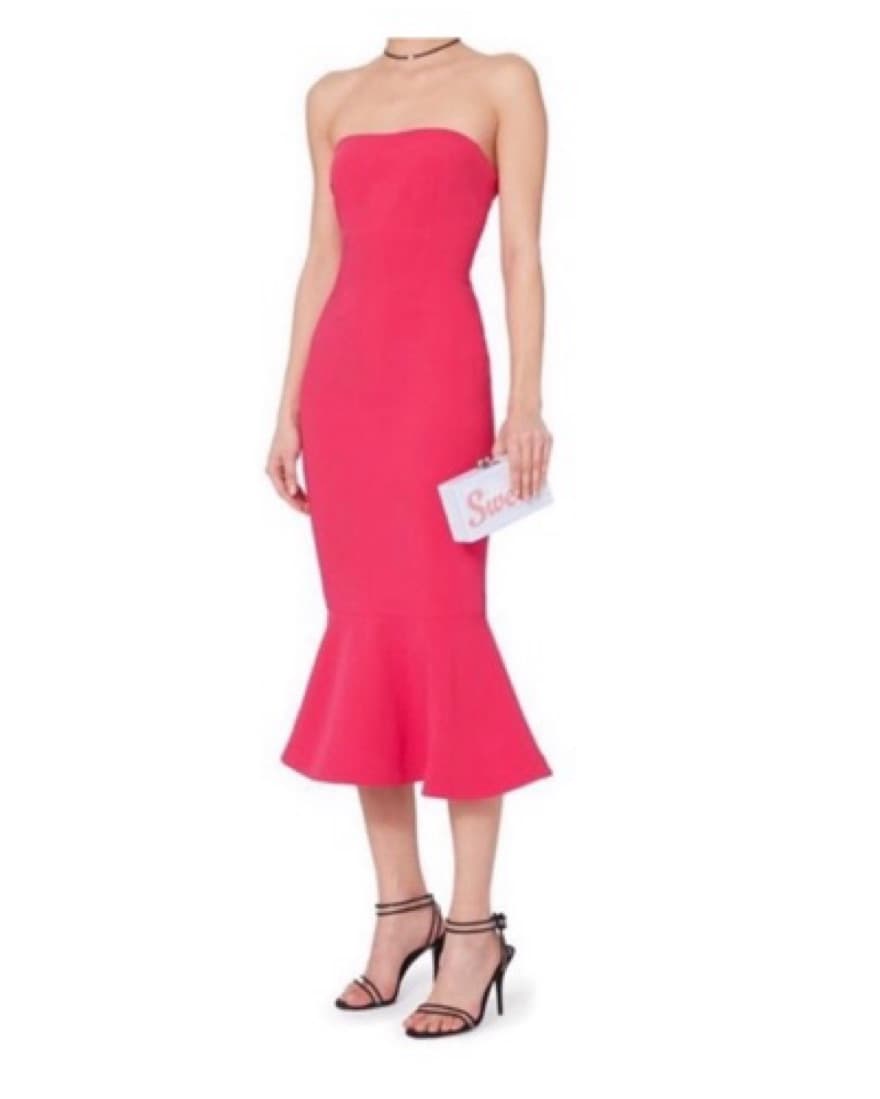 Cinq A Sept Luna Strapless Midi Dress - Image 1