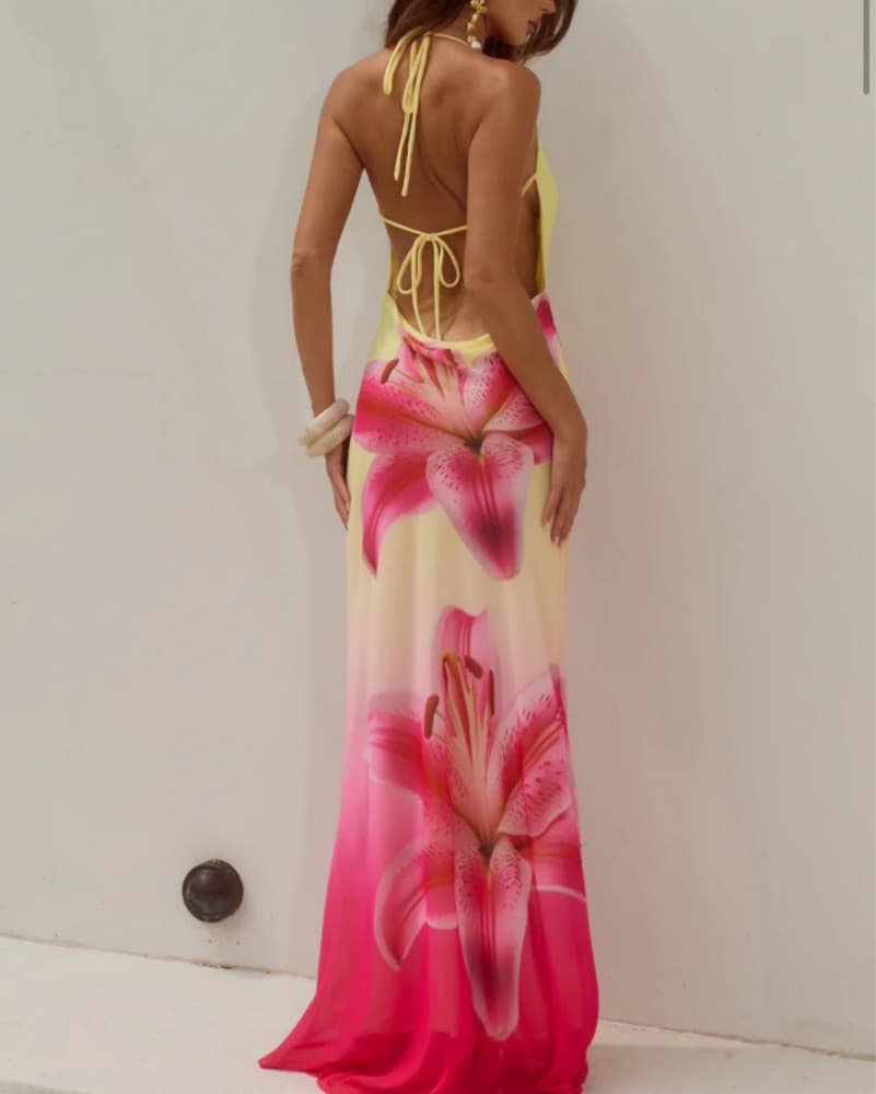 Runaway The Label Juliana Cowl Maxi Dre' - Image 3
