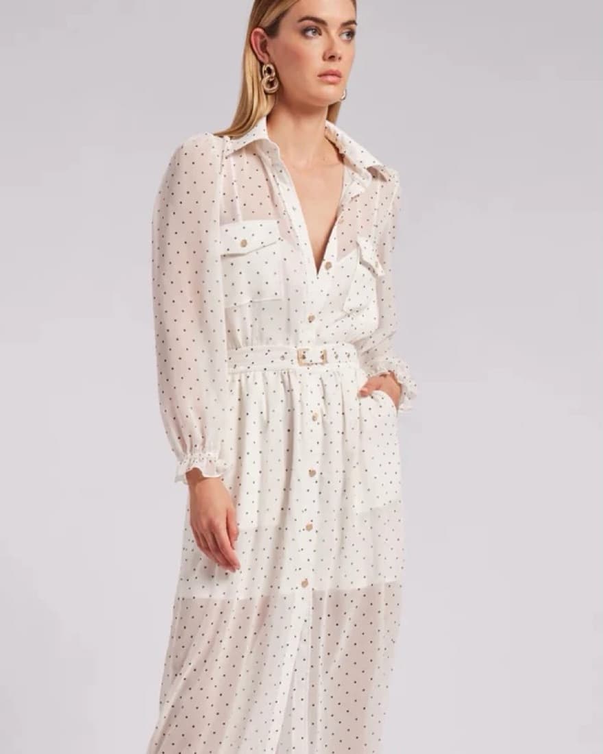 Generation Love Polka Dot Maxi Dress - Image 1