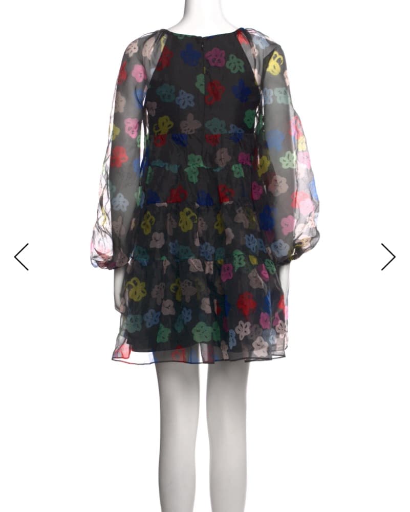 Staud Mini Party Dress - Image 3