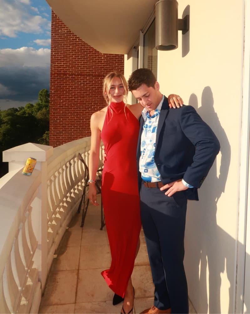 Stunning Red Halter Dress - Image 5