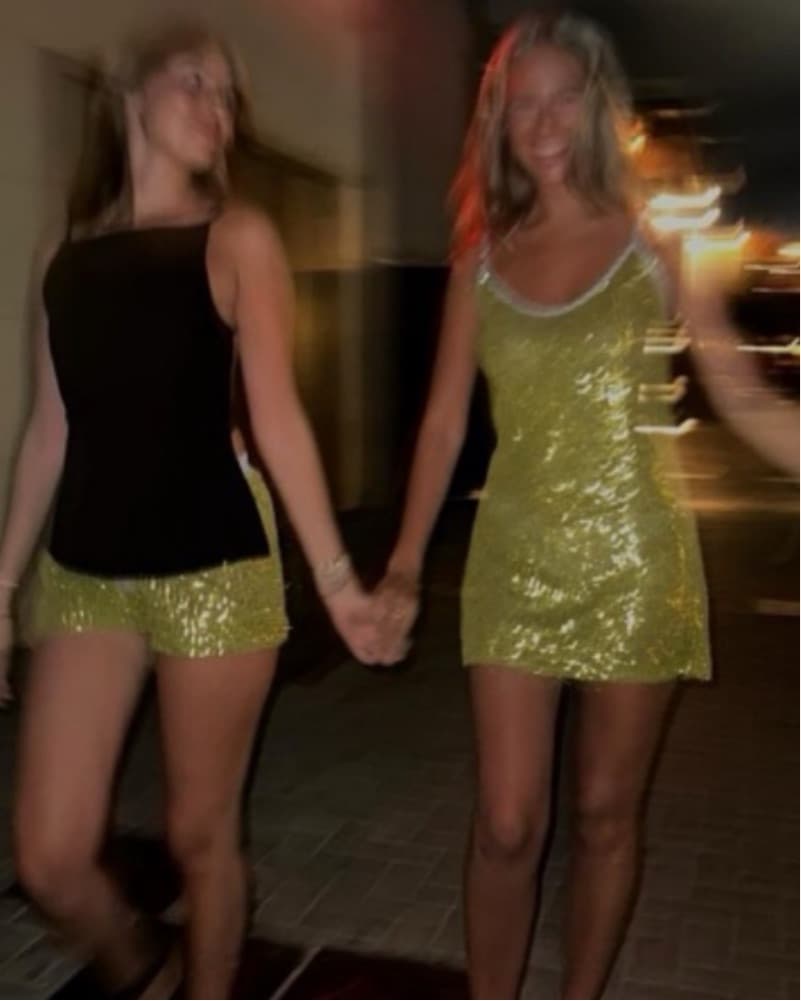 Hand Over Sequin Dress Small - Image 3