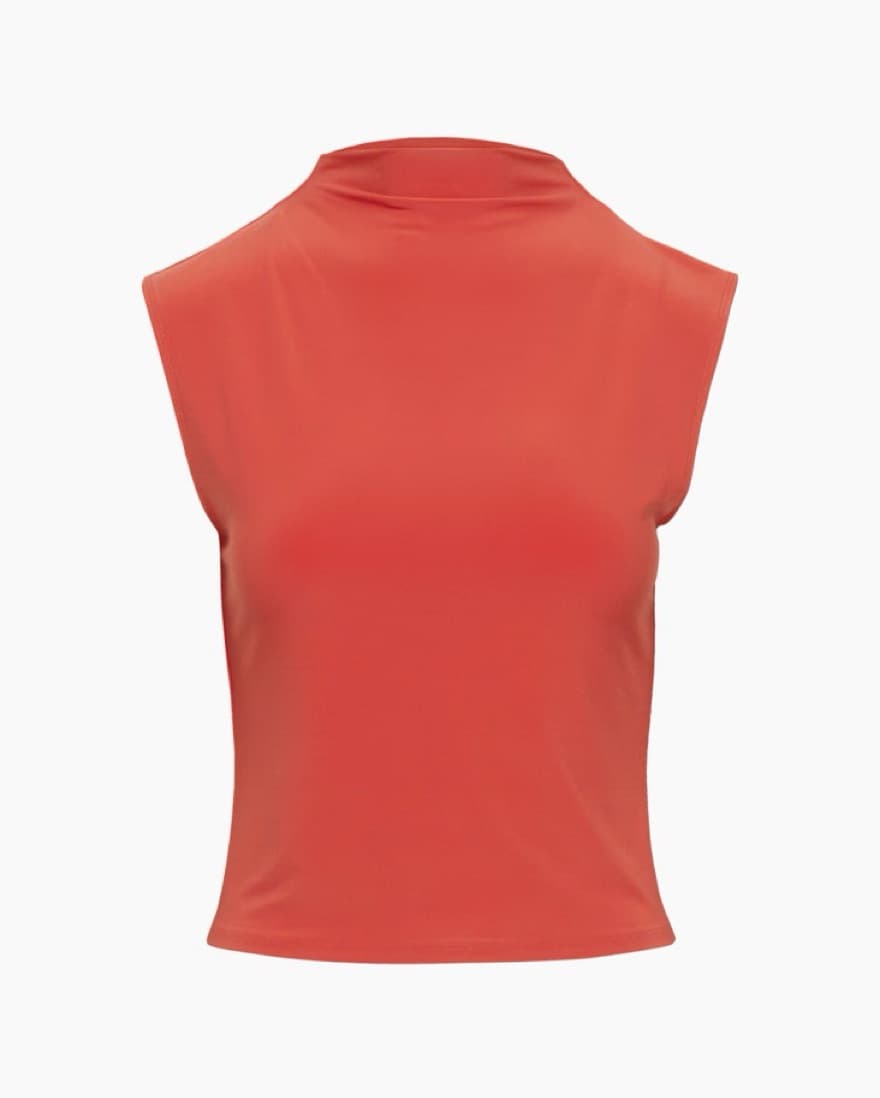 Aritzia Botonist Red Top - Image 2
