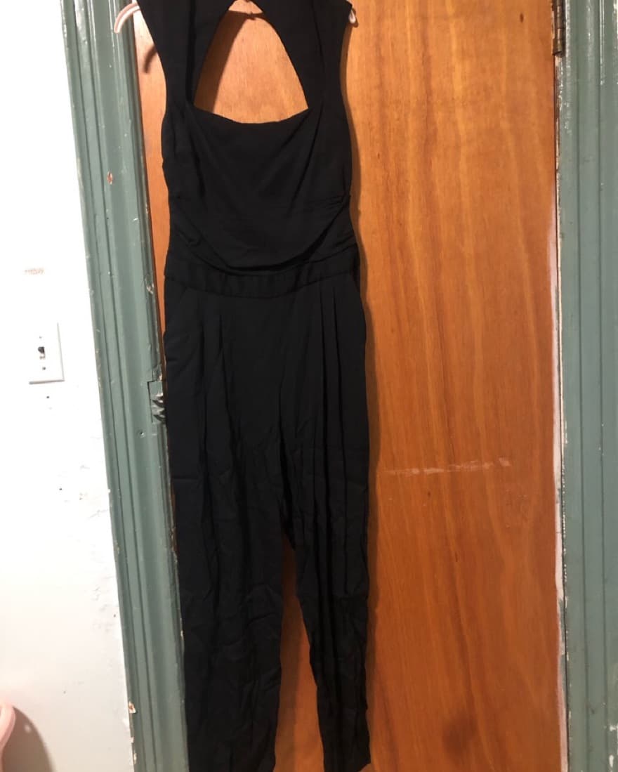 Long Black Jumpsuit  - Image 1