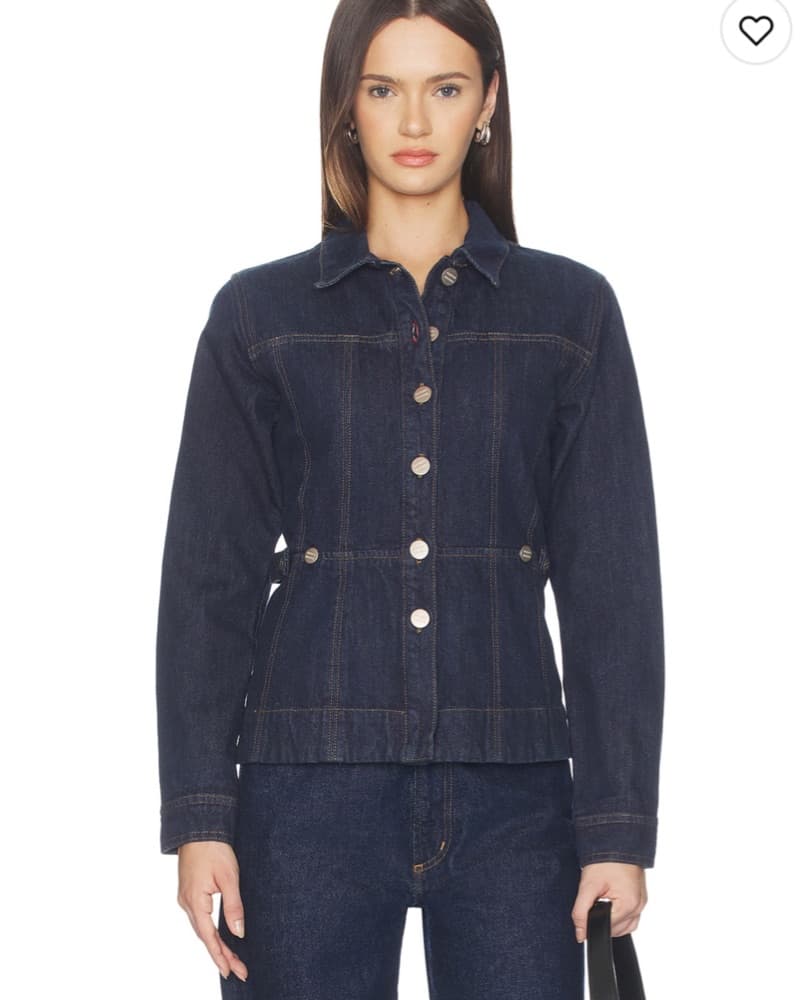 Damson Madder Denim Jacket - Image 4