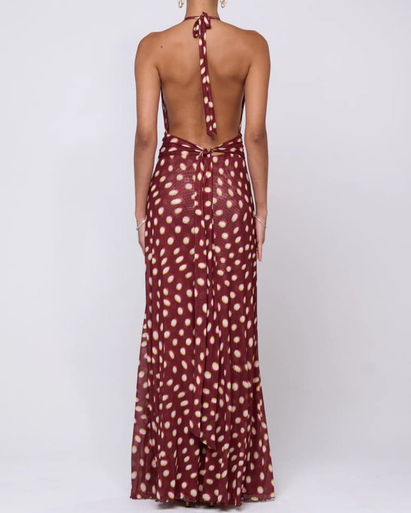 RESA CHELSEA MAXI DRESS IN SPICE  - Image 2